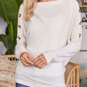 Button Sleeve Top